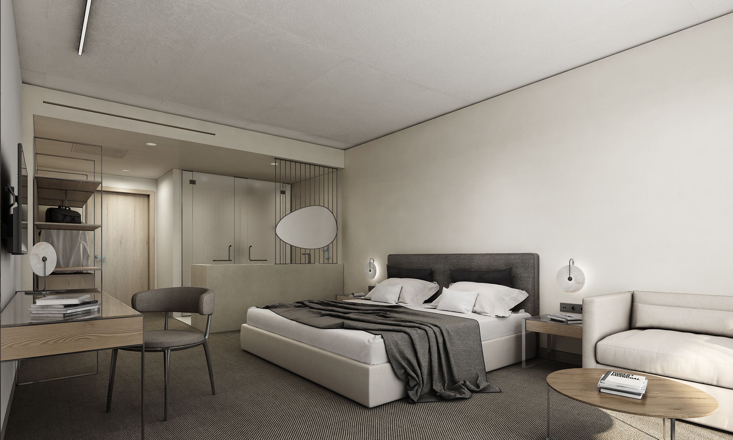 Single Use Deluxe Room (Park View, Balcony)