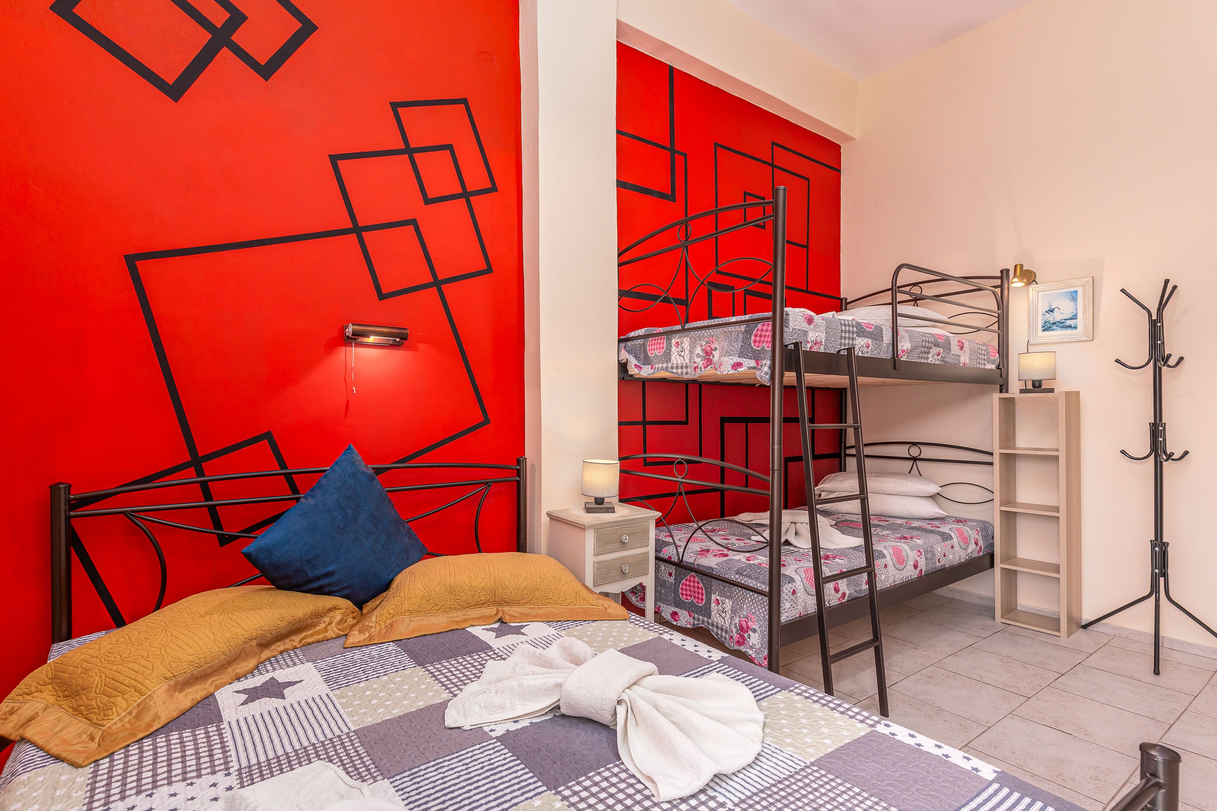 QUADRUPLE ROOM LANDVIEW BALCONY OR TERRACE 
