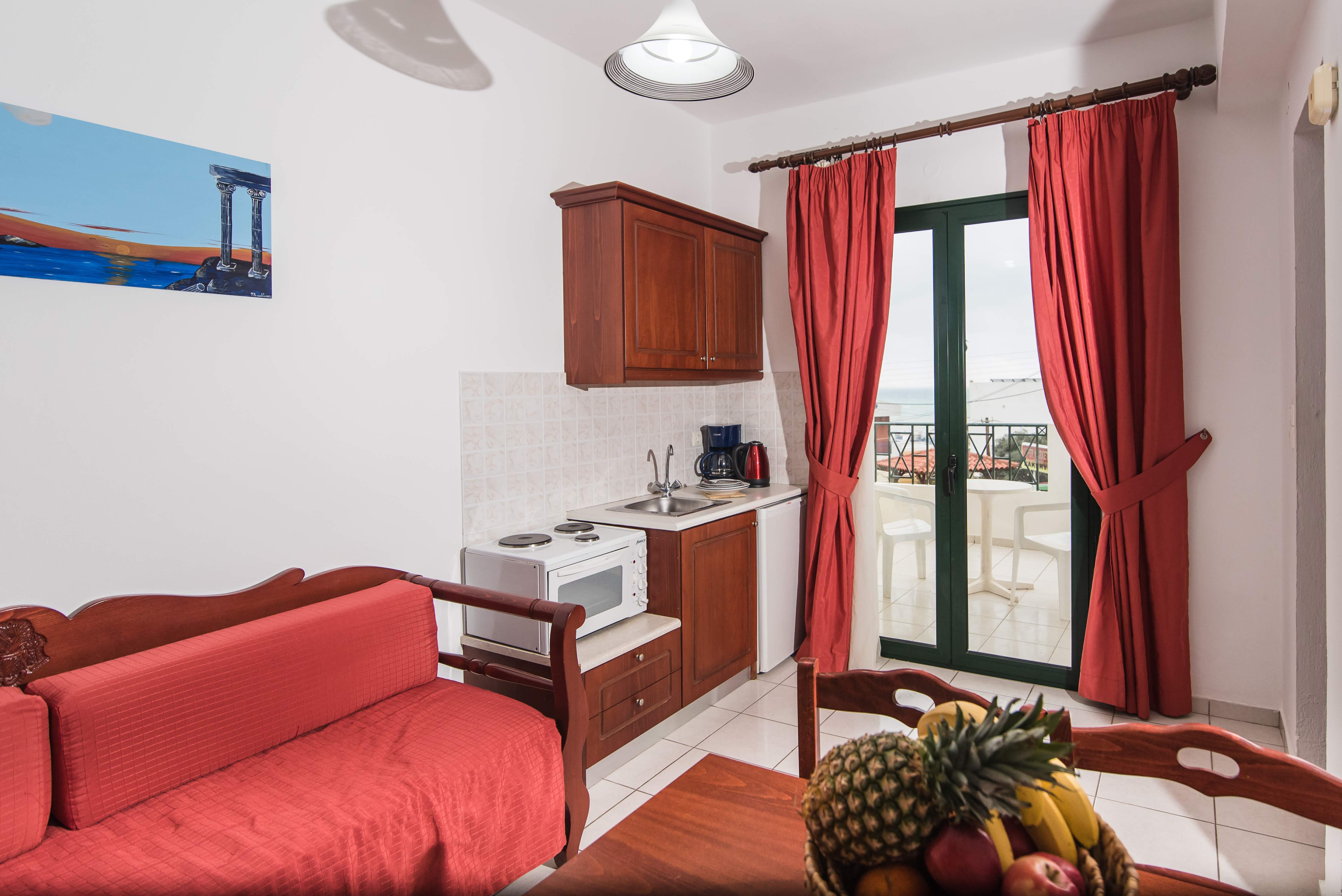 ONE BEDROOM APARTMENT GARDEN VIEW OR SIDE SEA VIEW 3 PAX