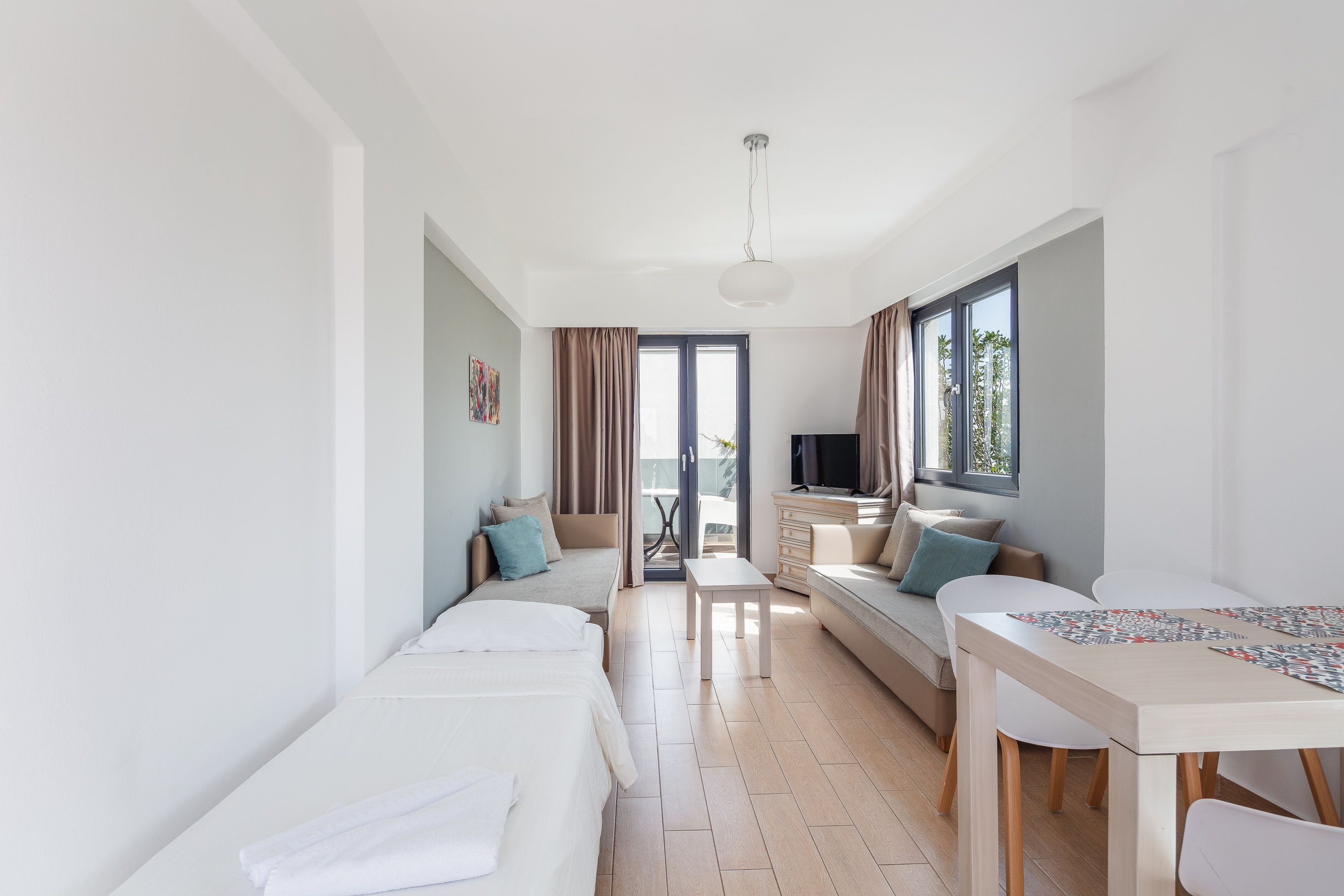 Apartment Grand 1 Bedroom Balcony or Terrace 