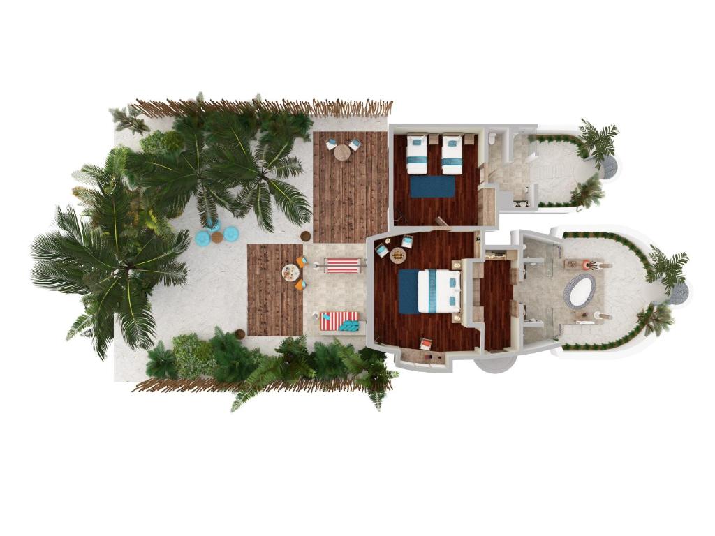 Two Bedroom Family Beach Pool Villa