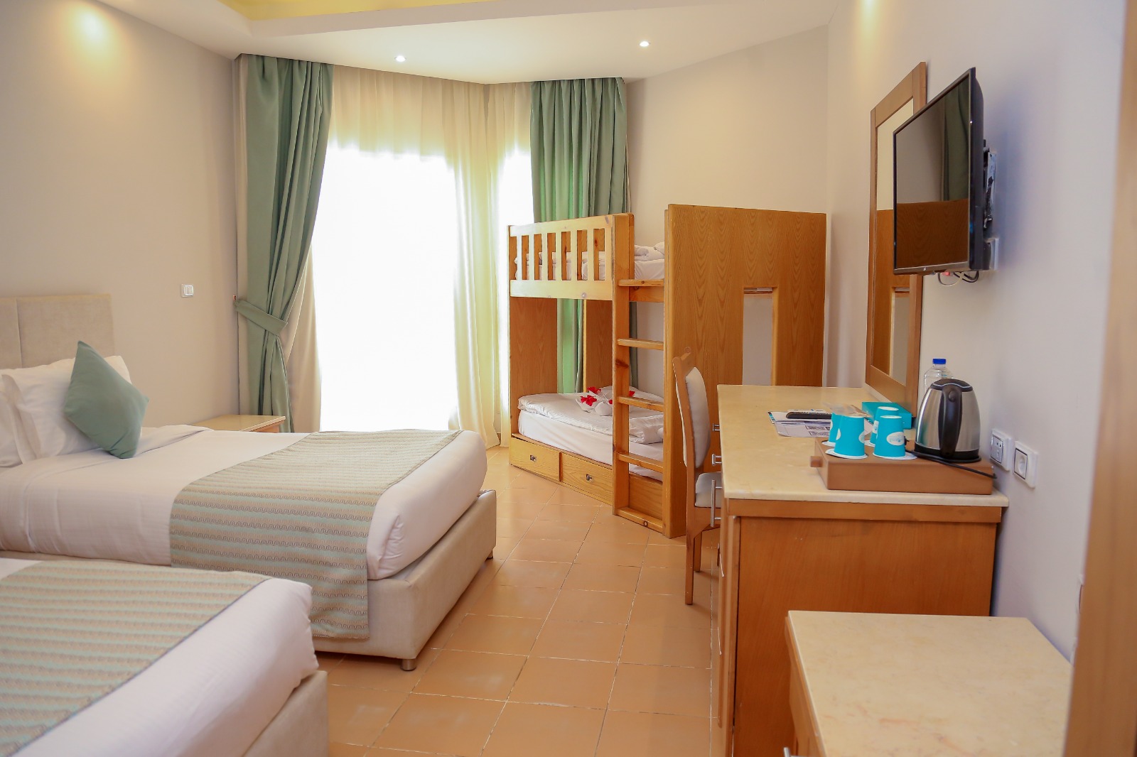 Family Bunkbed Room (Pool/Side Sea/Back/Garden view