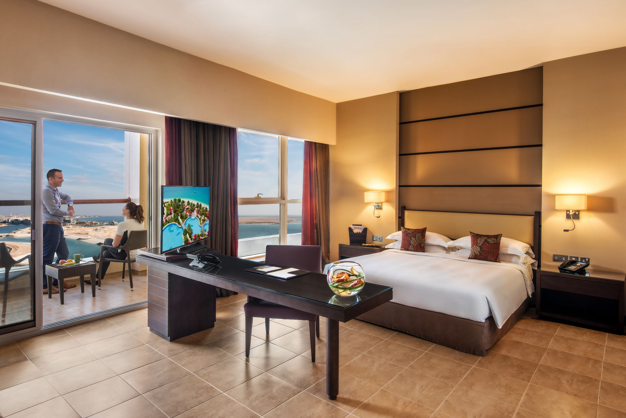 SEA VIEW STUDIO WITH KITCHENETTE AND BALCONY
