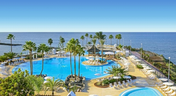 Tenerife, Hotel Iberostar Anthelia, piscina, priveliste.jpg