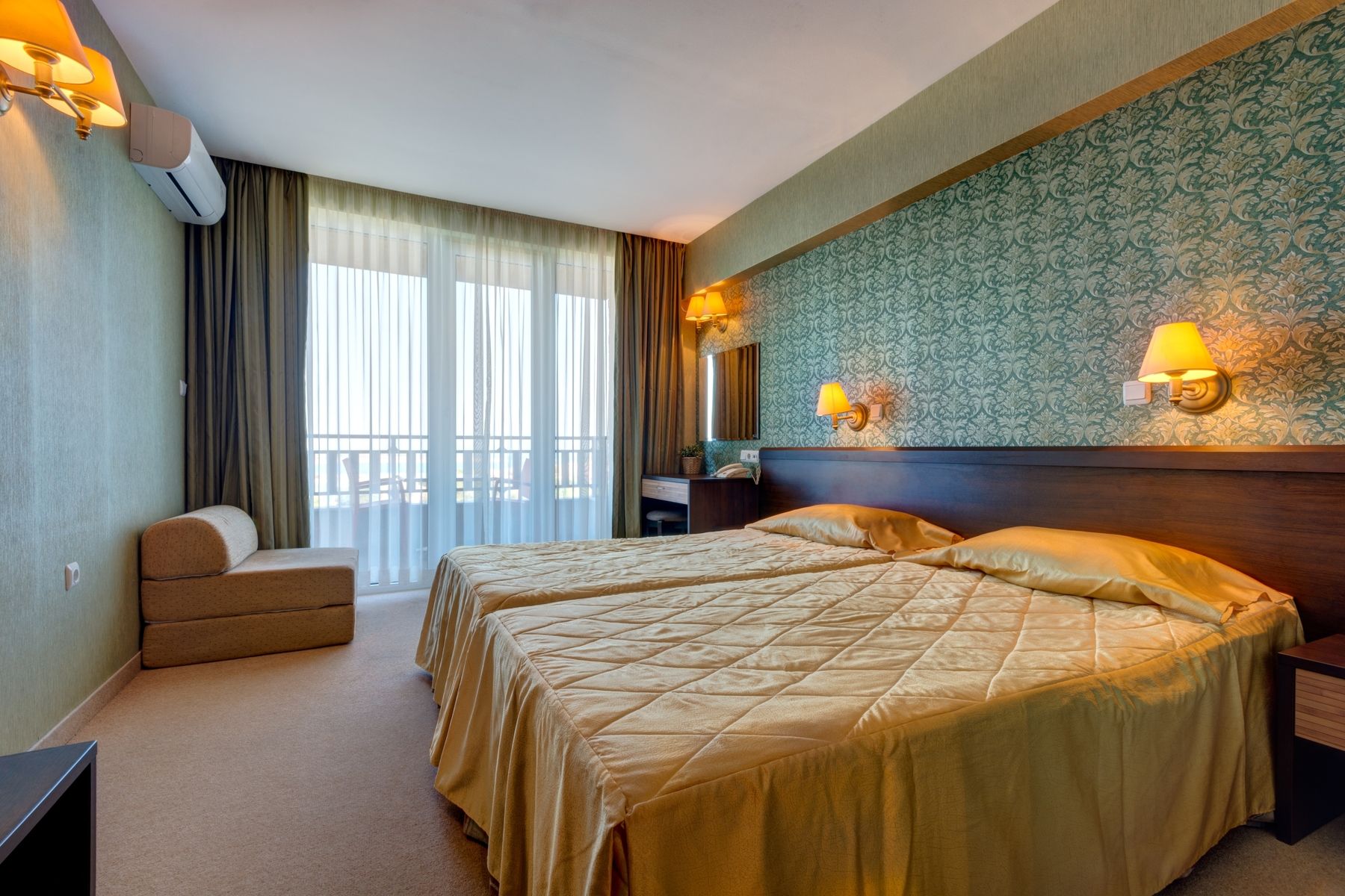 Double Standard Room (SeaView, Balcony or Terrace)