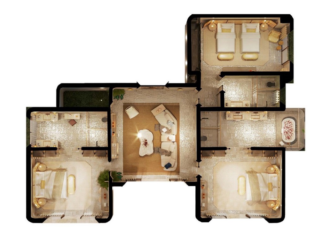 Three-Bedroom Villa