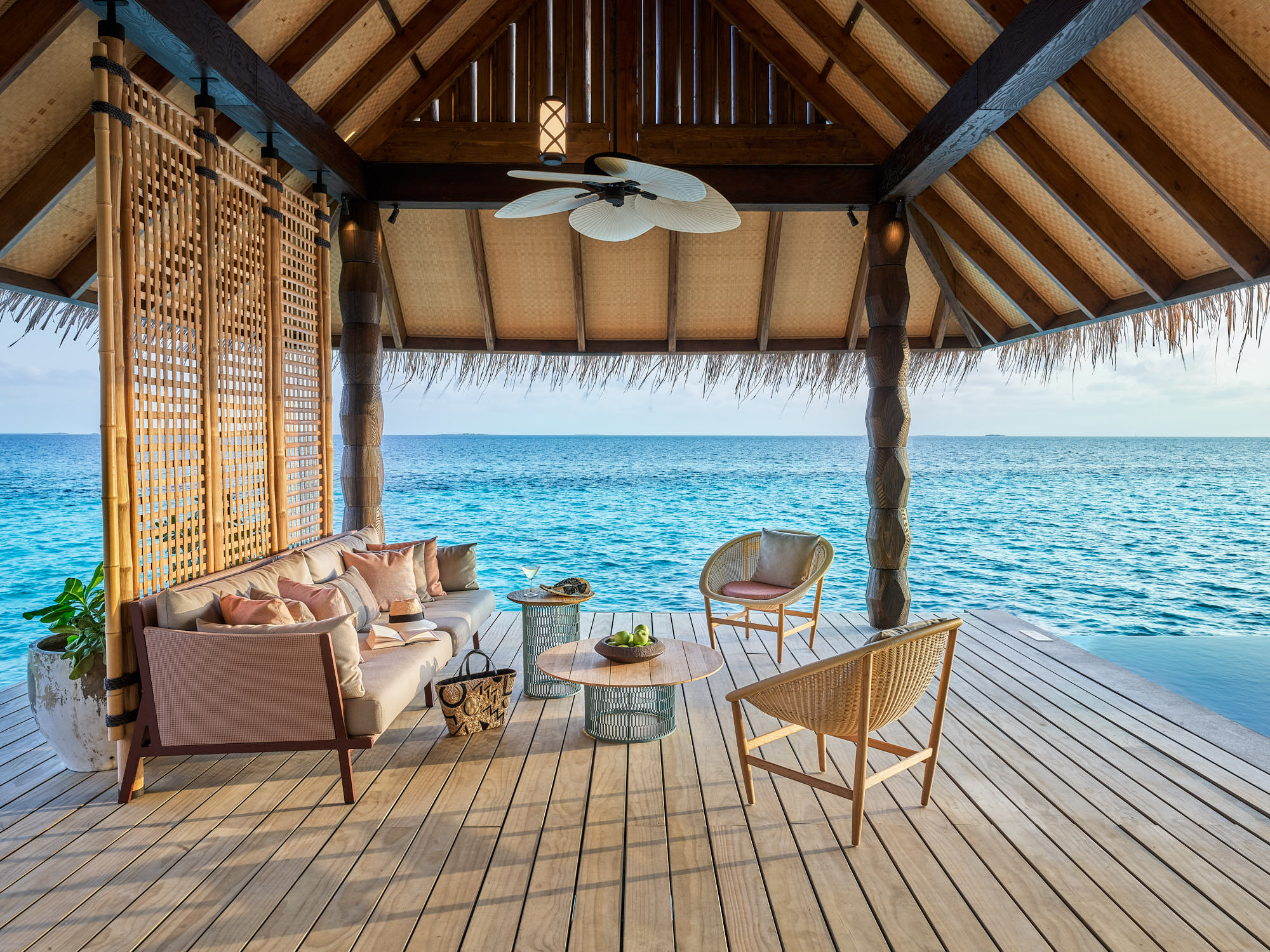 Luxury Sunset Water Villa with Pool