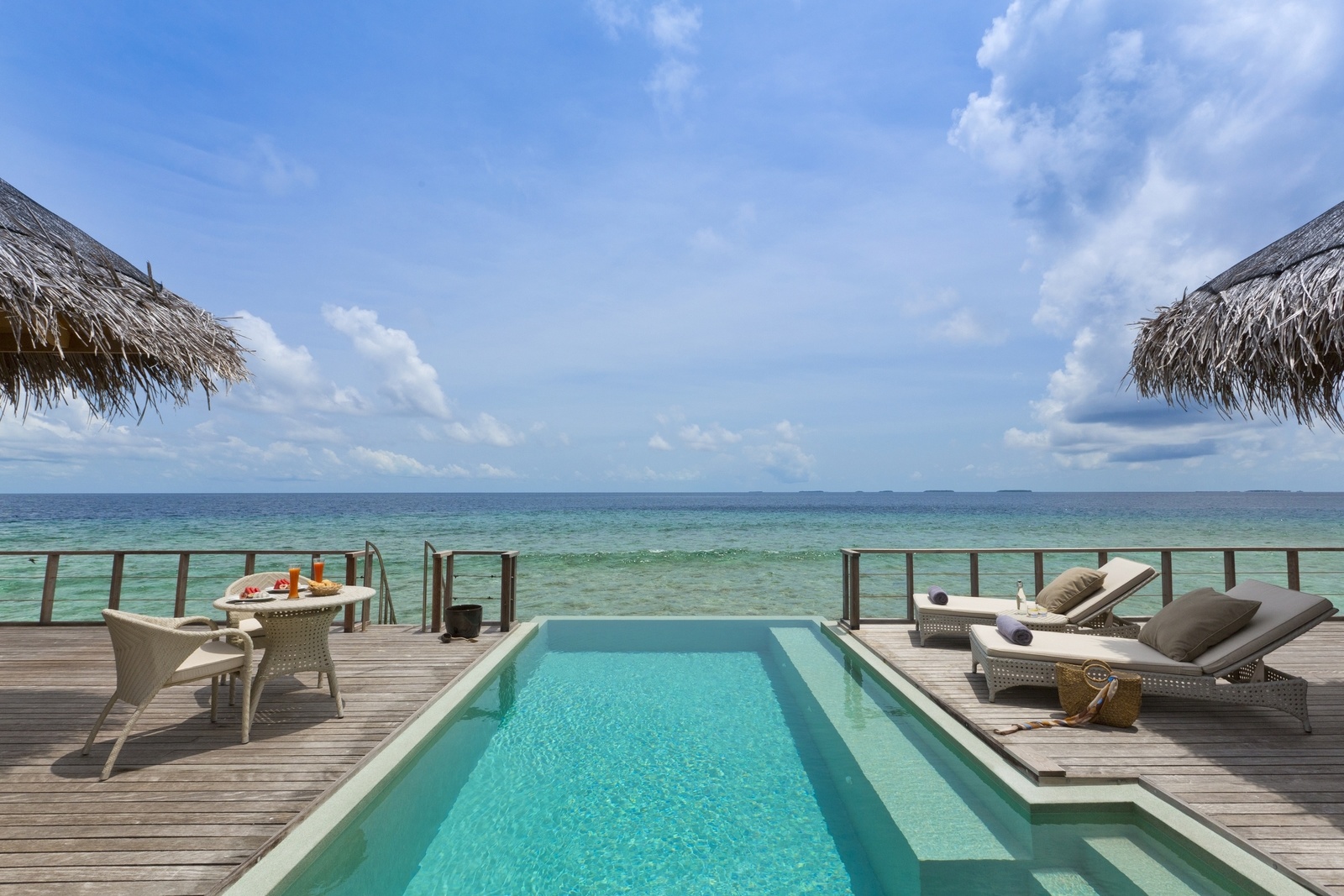 Two Bedrooms Overwater Pool Pavilion