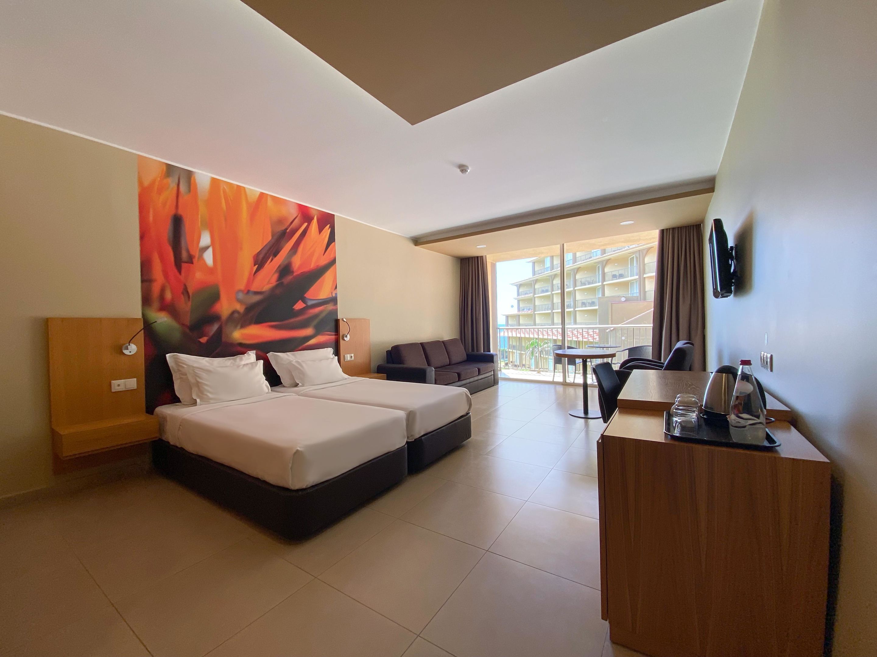 STUDIO SIDE SEA VIEW BALCONY OR TERRACE