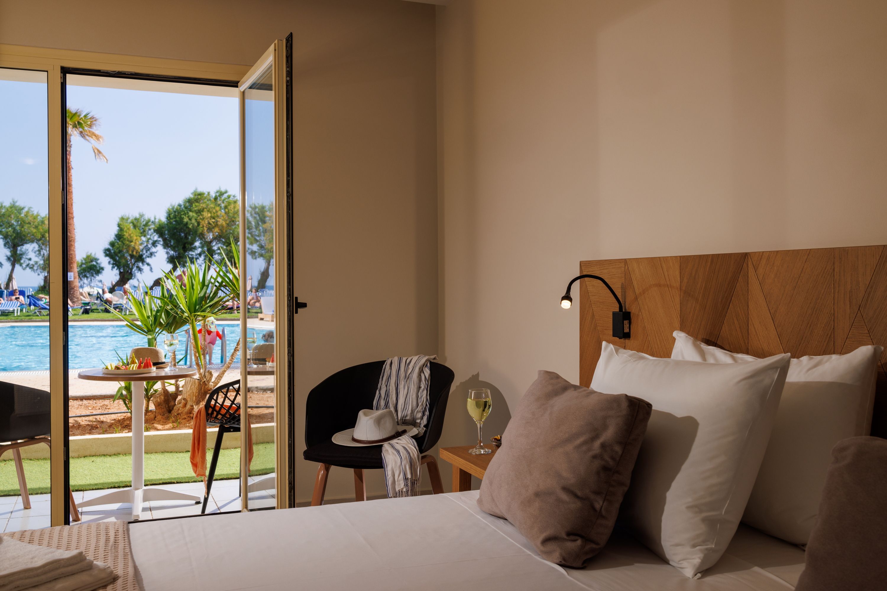 superior double Sea View balcony or terrace 