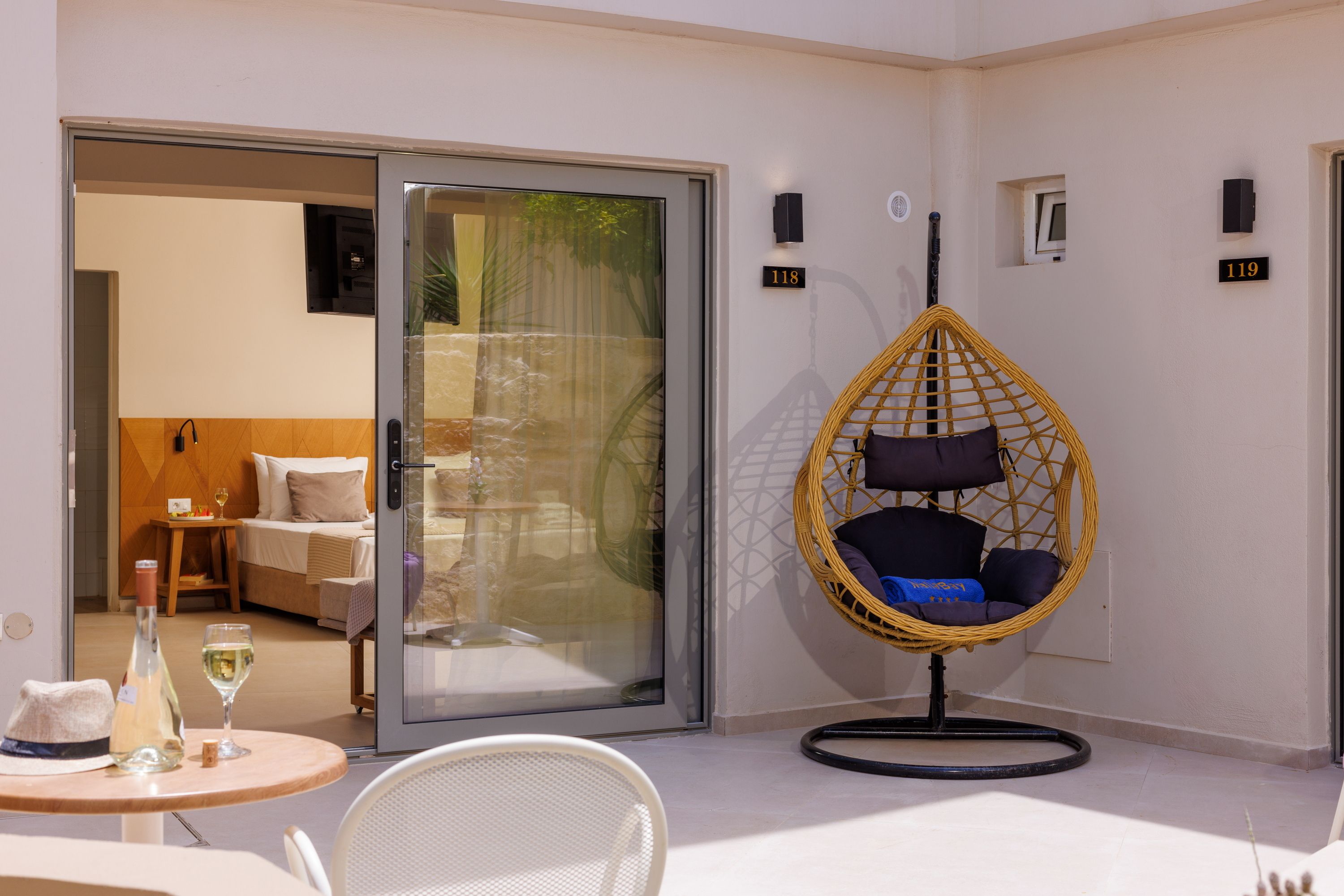 superior double balcony or terrace 