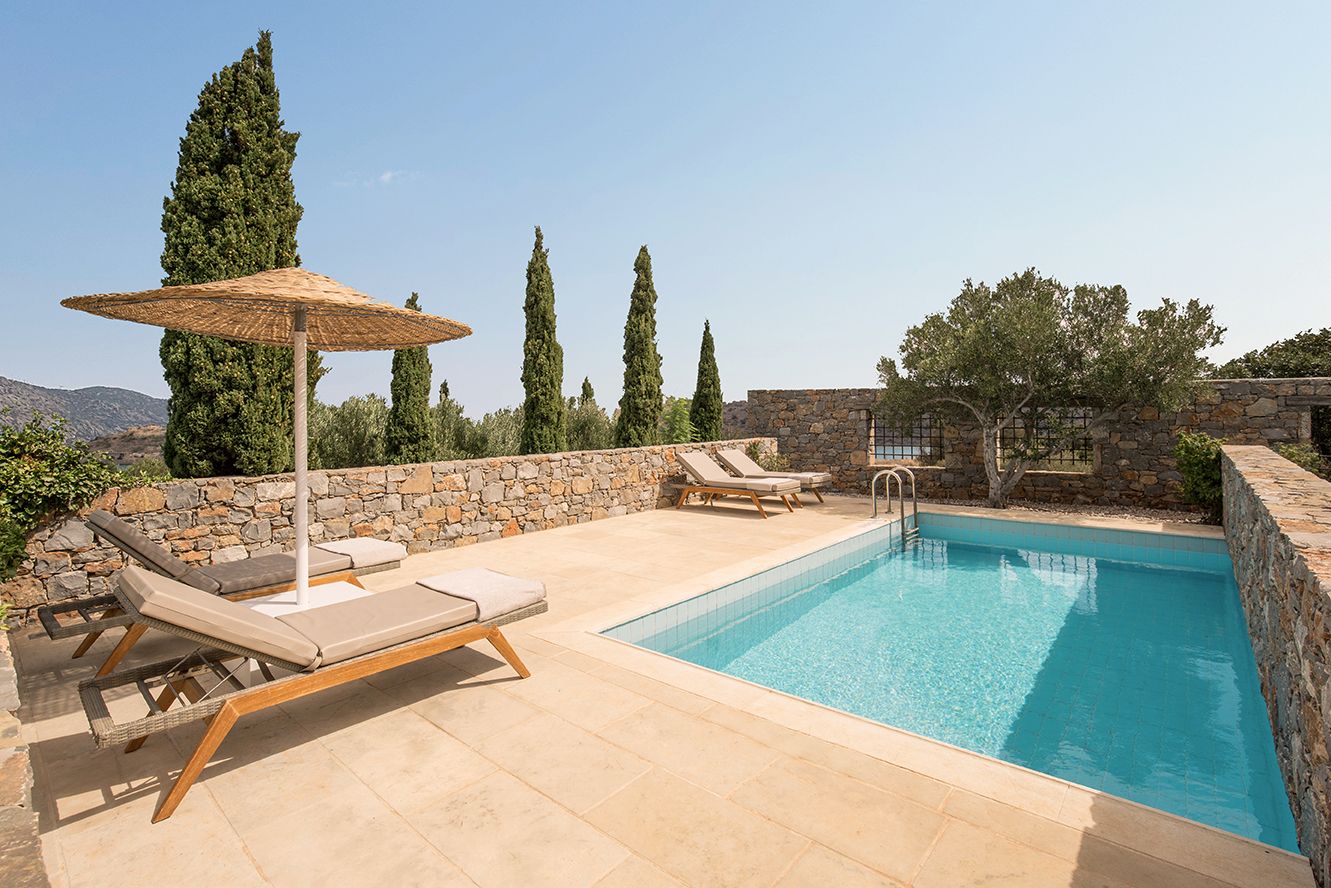 Junior Suite Sea View Private Heated Pool