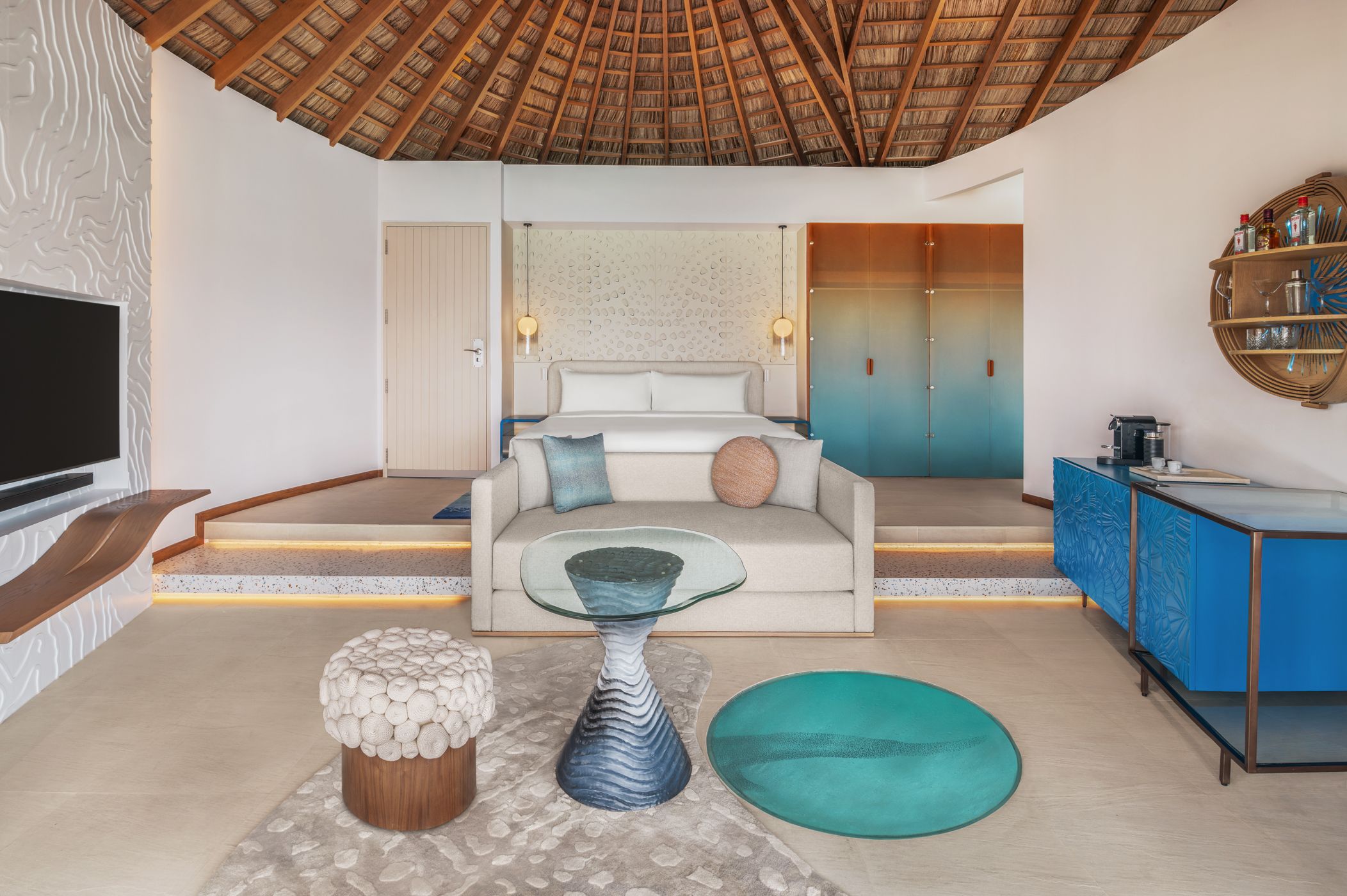 SUPERIOR OVERWATER ONE BEDROOM VILLA WITH POOL