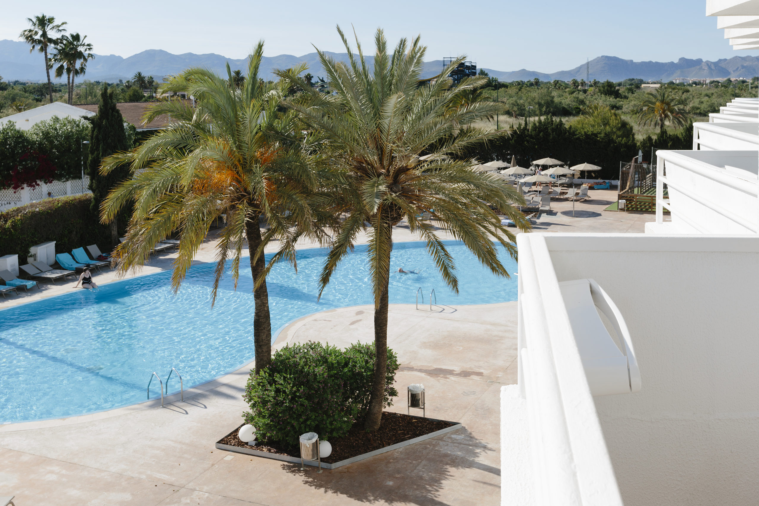 Double Room Pool View with Balcony or Terrace