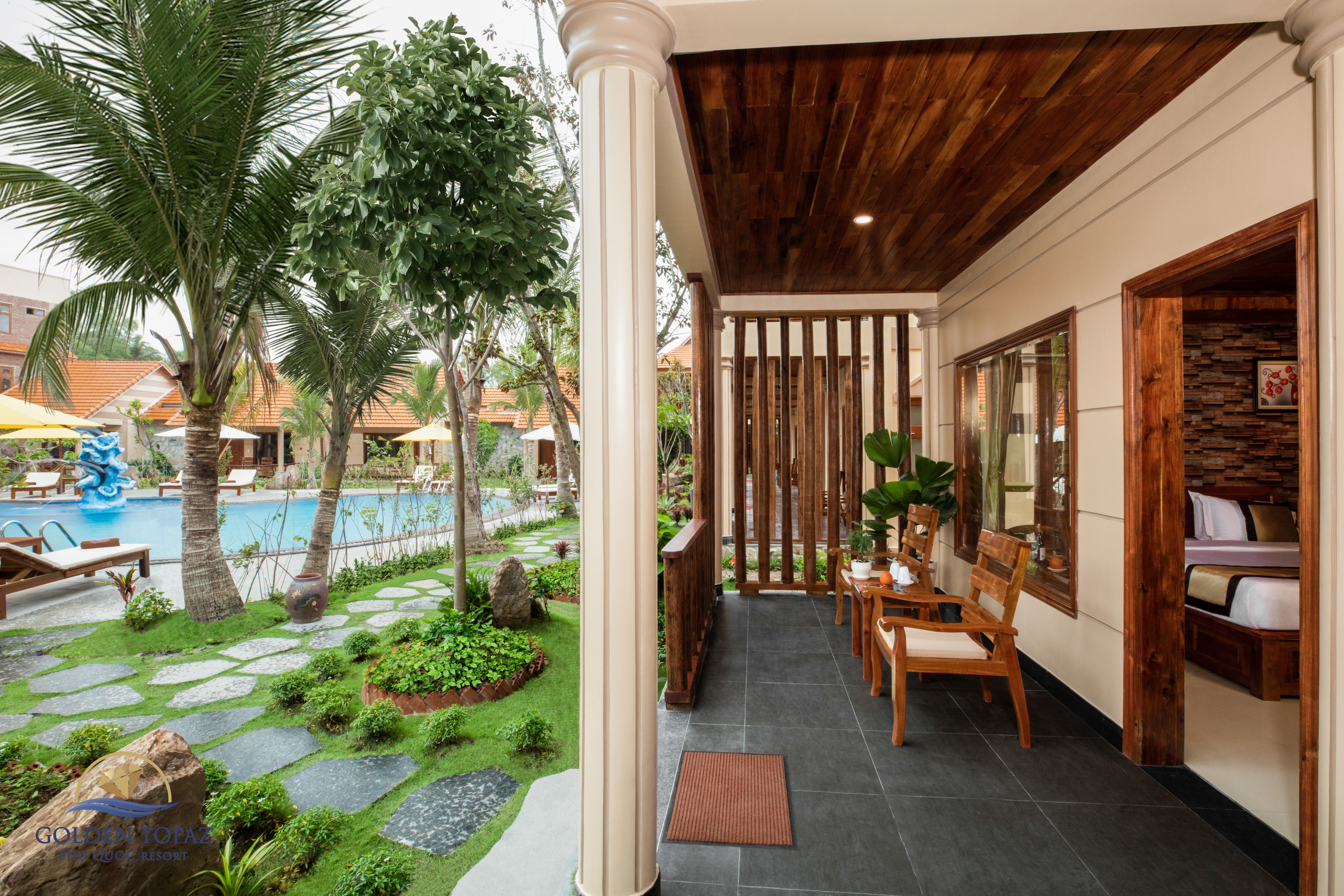 DELUXE POOL VIEW WITH BALCONY (CHILD WITHOUT EXTRA BED)