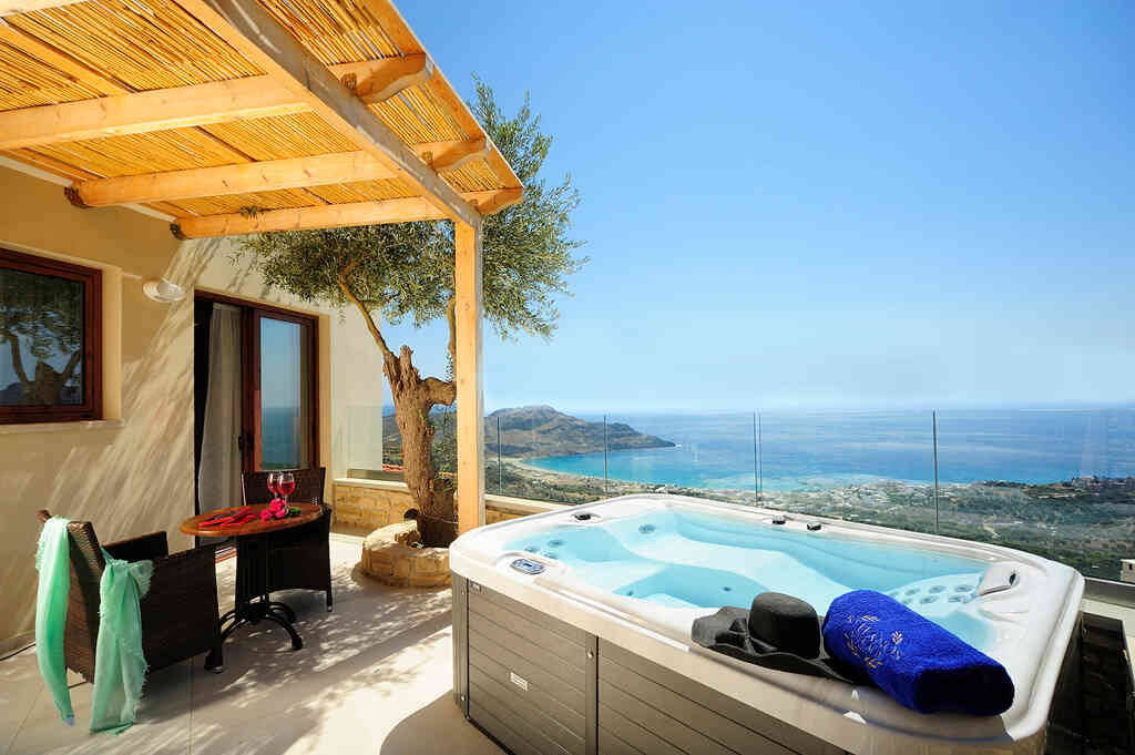 SUITE JUNIOR DELUXE OUTDOOR JACUZZI WITH PANORAMIC SEAVIEW