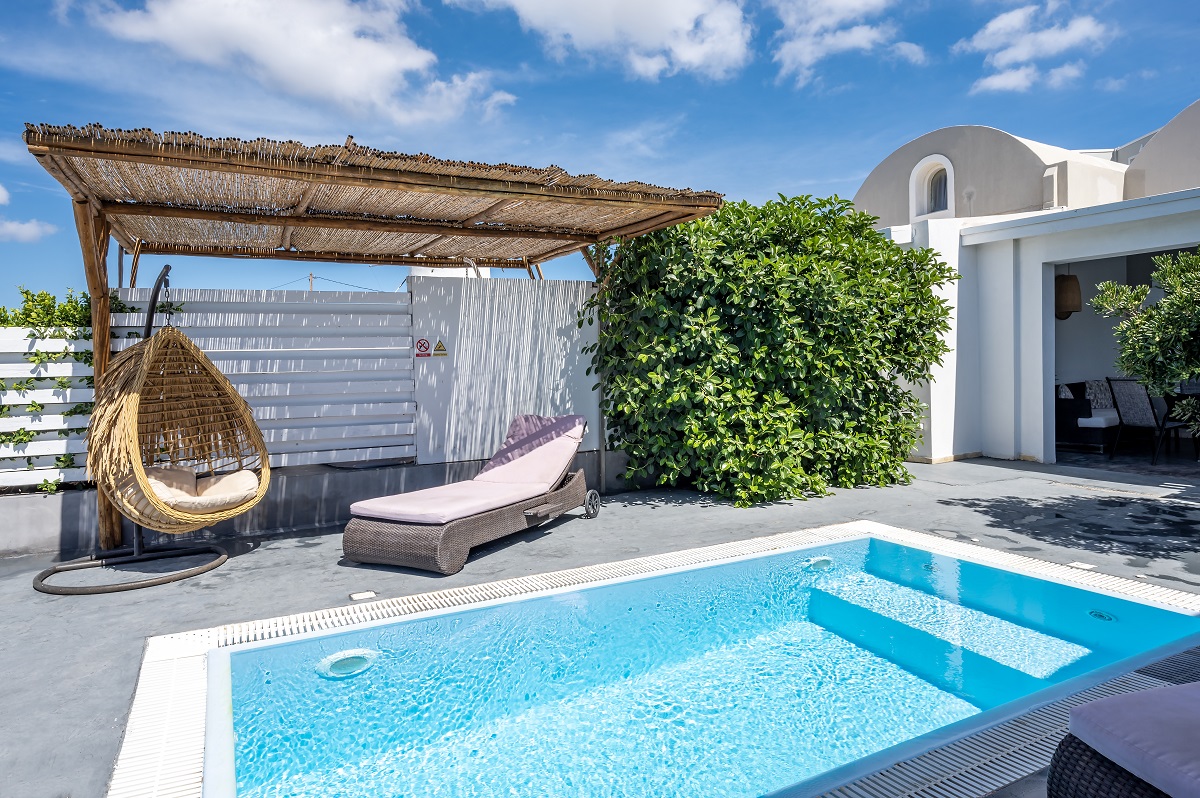 Maisonette with private pool - Sea View