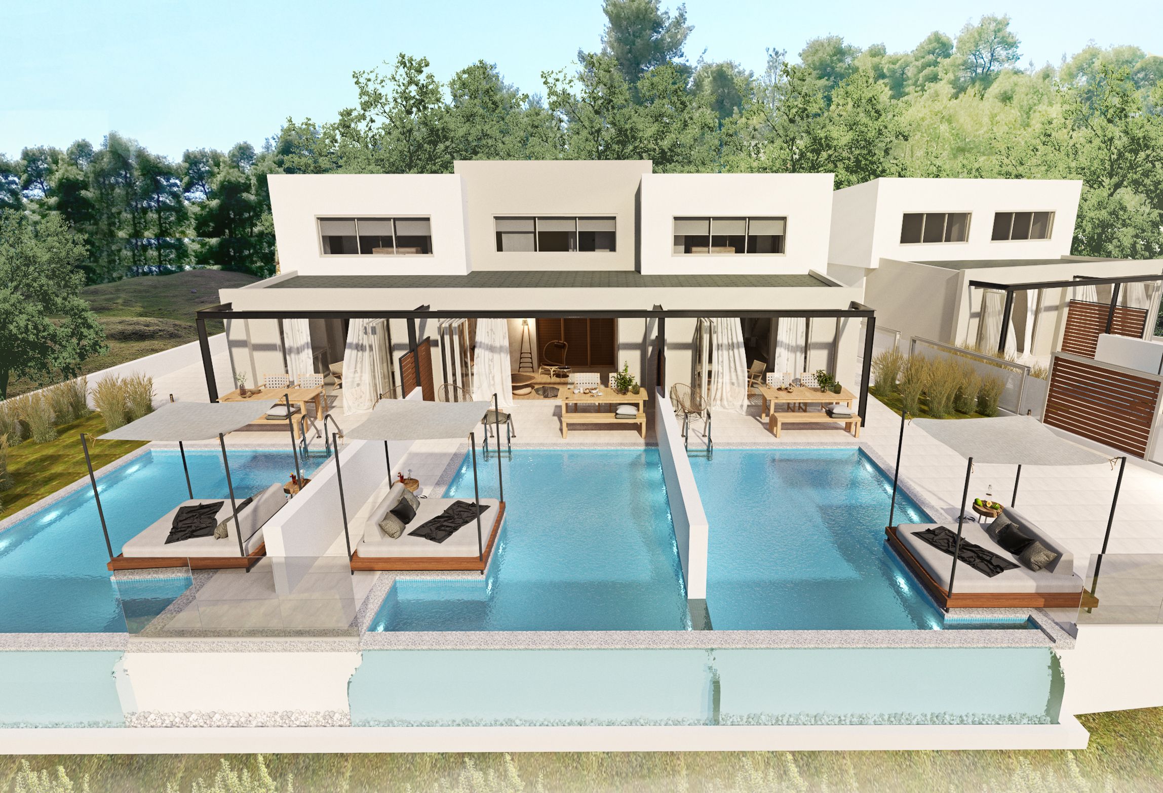 Duplex Suite Sea View Private Pool